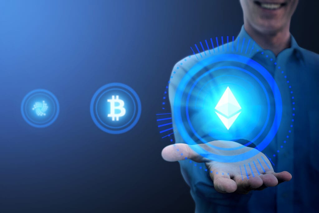 “Infographic comparing staking fees, APYs, and minimum staking amounts for Binance, OKX, Coinbase, and Kraken in 2025.”