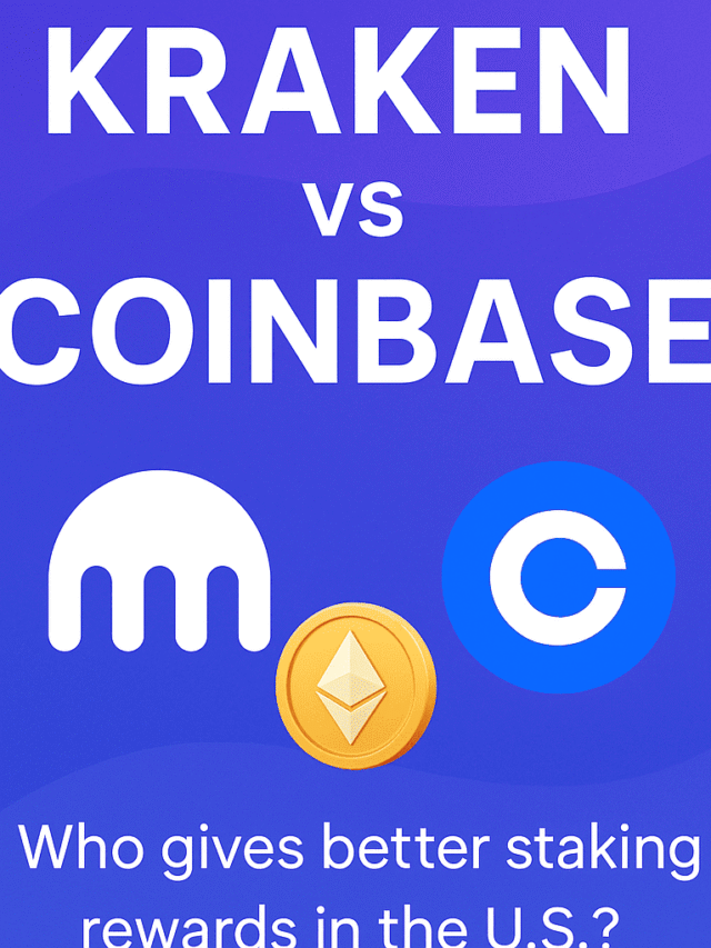 Kraken vs Coinbase: Best Staking APY for U.S. Users