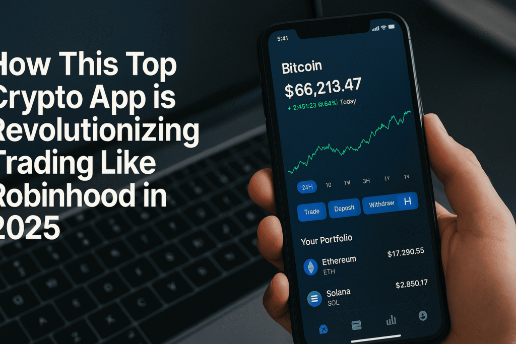 Explore how this top crypto app is revolutionizing trading in 2025, offering a Robinhood-like experience for seamless and efficient crypto trading.