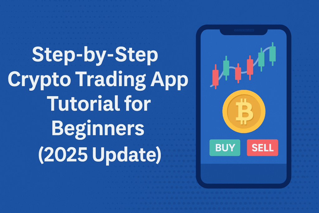 Step-by-step guide to using a Crypto Trading App for beginners in 2025.
