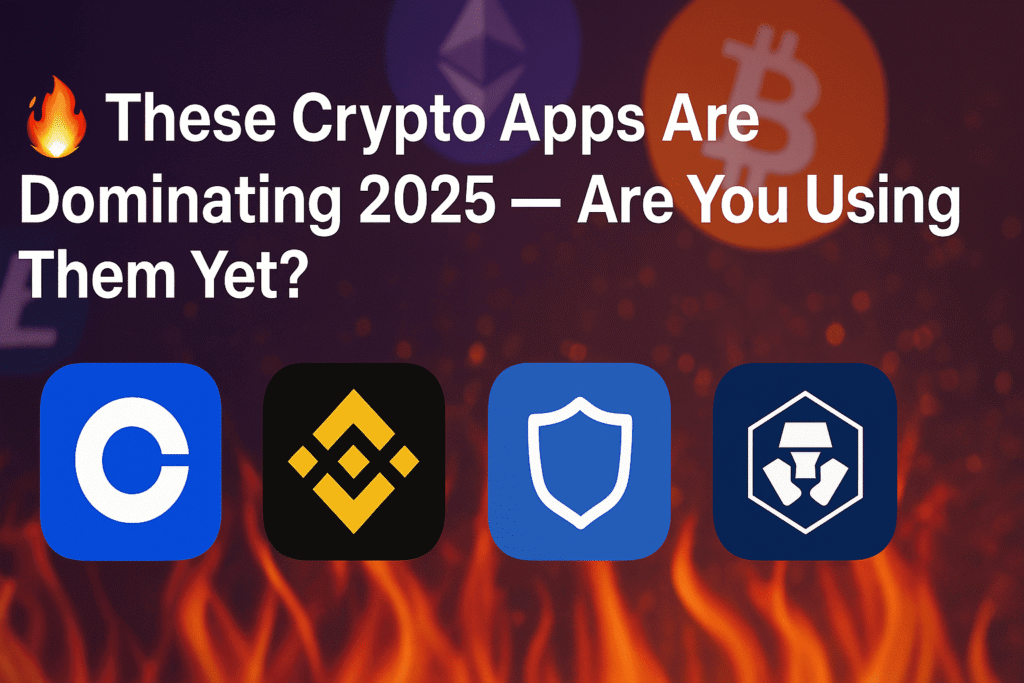 Top crypto apps dominating 2025 with trending features and high user adoption