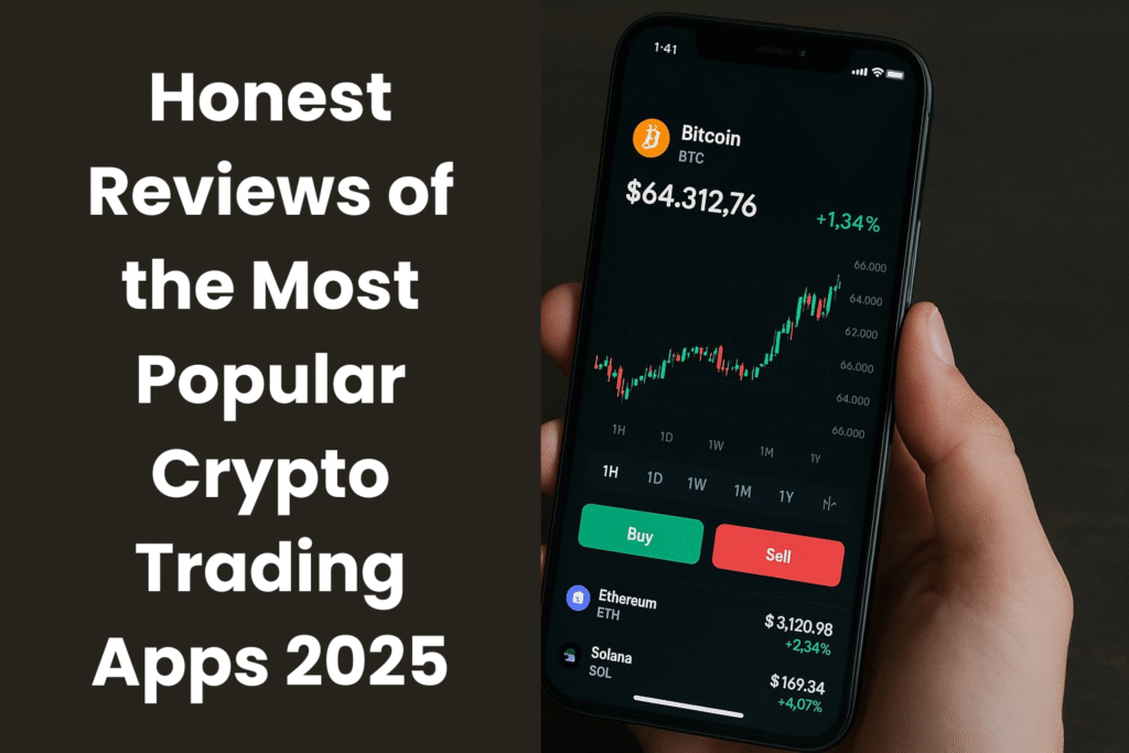 Honest Reviews of the Most Popular Crypto Trading Apps 2025 – Detailed insights, user experiences, pros and cons of top crypto trading platforms in 2025.