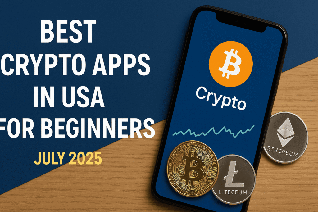 User-friendly dashboard of one of the Best Crypto Apps in USA for Beginners for July 2025