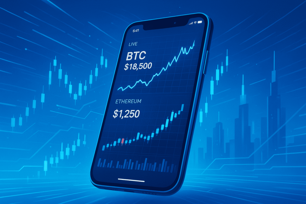 Best crypto app for iPhone in 2025 showing secure, fast trading on iOS